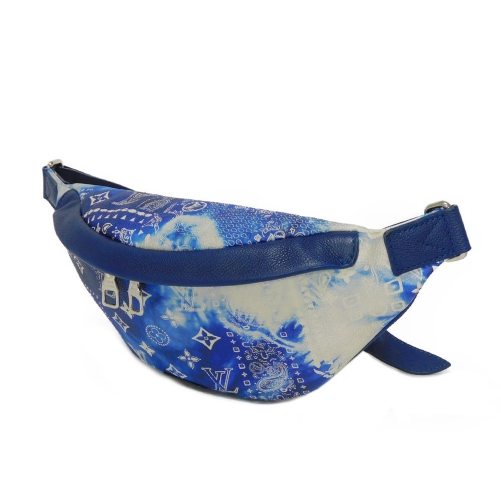LOUIS VUITTON Body Bag Discovery Bum PM Blue Waist Pouch Virgil Abloh Monogra... - Picture 2 of 16